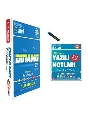 6. Sınıf Dinamo Tüm Dersler Soru Bankası Set Ve 6. Sınıf Yazılı Notları 1. Dönem 1 Ve 2. Yazılı