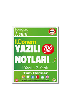 7. Sınıf Yazılı Notları 1. Dönem 1 Ve 2. Yazılı