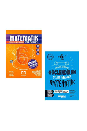 Mozaik 6. Sınıf Matematik Soru Bankası Ve Ankara Güçlendiren Matematik Soru Bankası