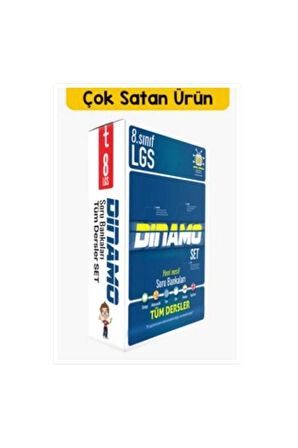 Tonguç 8. Sınıf Dinamo Tüm Dersler Soru Bankası Set 2022-2023 ( Hediyeli)