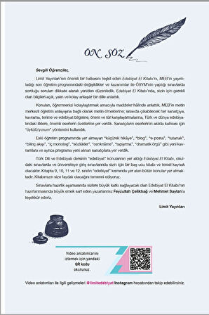 Limit Edebiyat El Kitabı
