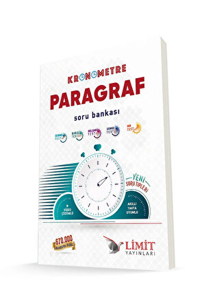 Limit Kronometre Paragraf Soru Bankası - Mehmet Saylan - Feyzullah Çelikbağ