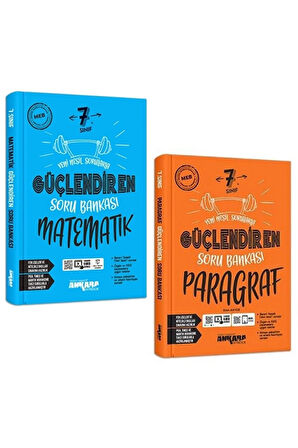 Ankara 7. Sınıf Matematik + Paragraf Güçlendiren Soru Seti 2 Kitap 2023
