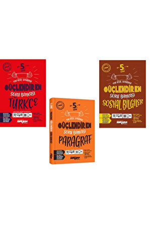 Ankara 5. Sınıf Türkçe Paragraf Sosyal Güçlendiren Soru Seti 3 Kitap 2024