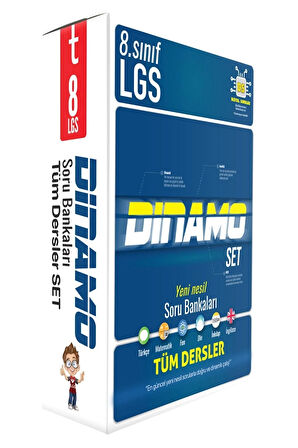 8. Sınıf Dinamo Tüm Dersler Soru Bankası Set
