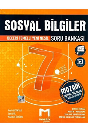 7.sınıf Mozaik Soru Bankası Sosyal Bilgiler