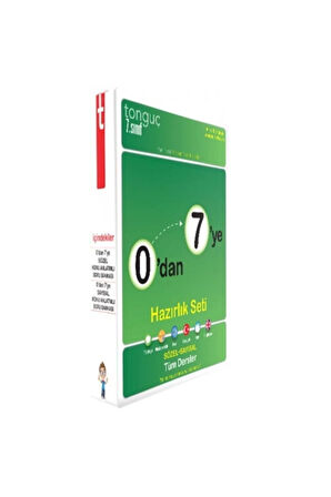 Tonguç 0 Dan 7 Ye Hazırlık Seti Güncel Baskı