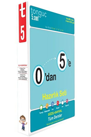 0'dan 5'e Konu Anlatımlı Hazırlık Seti ( Sayısal - Sözel )