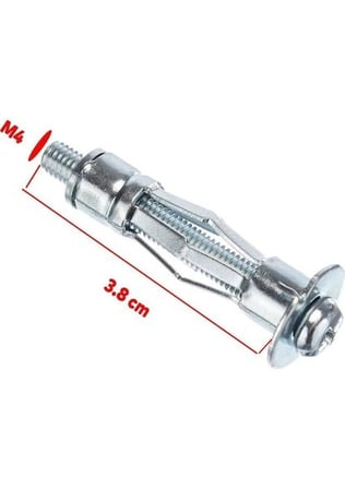 Boşluk Dübel Çelik Alçıpan Frt Tuğla Duvar Bims Paraşüt Dübeli 6X52 Metal (5 Adet)