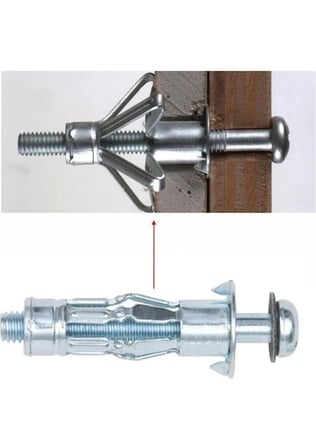 Boşluk Dübel Çelik Alçıpan Frt Tuğla Duvar Bims Paraşüt Dübeli 6X52 Metal (5 Adet)