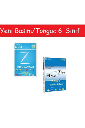 Tonguç 6. Sınıf Zoru Bankası Tüm Dersler & 6'dan 7'ye Hazırlık Kitabı