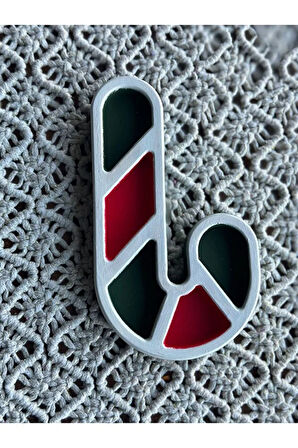 Yeniyıl 3'lü Baston Çan Geyik Dekoratif Tabak Set