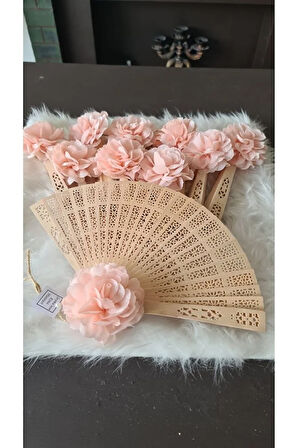 5’li Hediyelik Çiçekli Yelpaze Kına, Mevlüt, Bekarlığa Veda, Babyshower