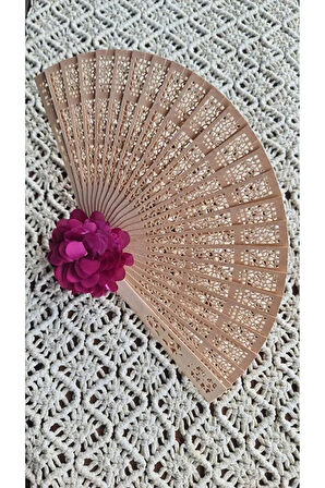 5’li Hediyelik Çiçekli Yelpaze Kına, Mevlüt, Bekarlığa Veda, Babyshower