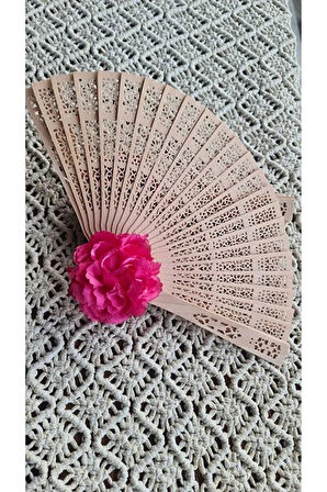 5’li Hediyelik Çiçekli Yelpaze Kına, Mevlüt, Bekarlığa Veda, Babyshower