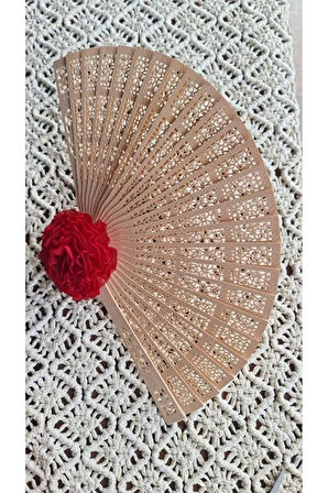 5’li Hediyelik Çiçekli Yelpaze Kına, Mevlüt, Bekarlığa Veda, Babyshower