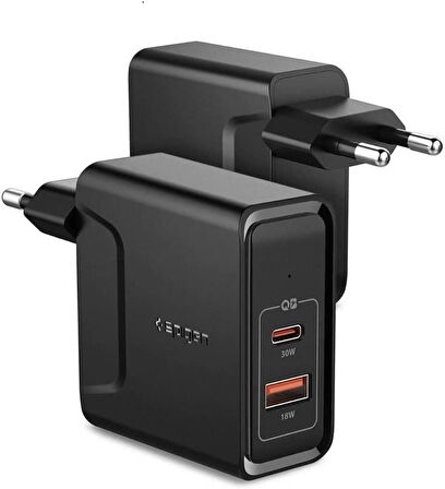 Spigen SteadiBoost F211 48 W Hızlı Şarj Adaptörü Outlet