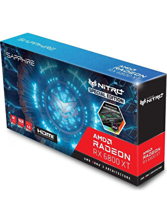 Sapphire RX 6800 XT Nitro+ Se 11304-01-20G 256 Bit GDDR6 16 GB Ekran Kartı - Outlet