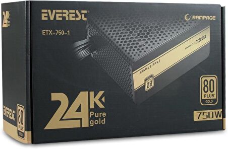 Everest ETX-750-1 750 W Power Supply Teşhir