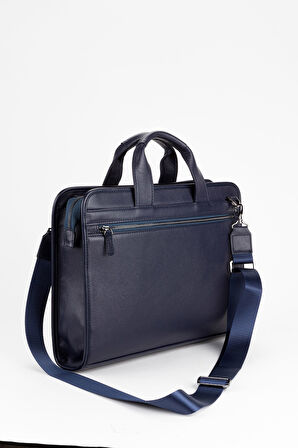 %100 Hakiki Deri Business Laptop & Evrak Çantası 14 inç