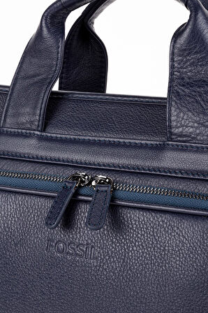 %100 Hakiki Deri Business Laptop & Evrak Çantası 14 inç