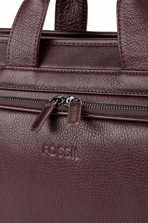 %100 Hakiki Deri Business Laptop & Evrak Çantası 14 inç