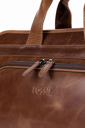 %100 Hakiki Deri Business Laptop & Evrak Çantası 14 inç