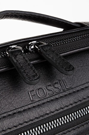 %100 Hakiki Deri 15,6 inç Laptop & Evrak Çantası Sırt Çantası