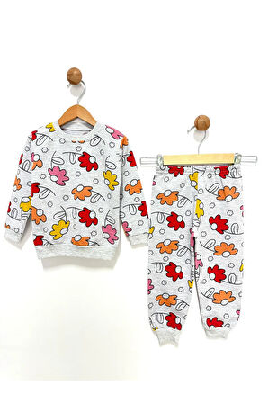 7-10 Yaş İki İp Süper Kahramanlar Pijama Takımı