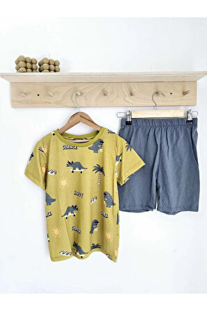 Unısex Çocuk Şortlu Takım