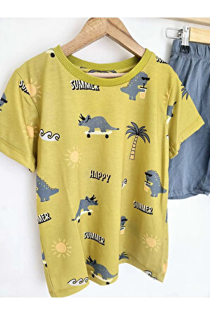 Unısex Çocuk Şortlu Takım