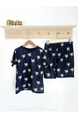 Unısex Çocuk Şortlu Takım