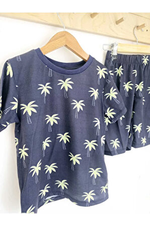 Unısex Çocuk Şortlu Takım