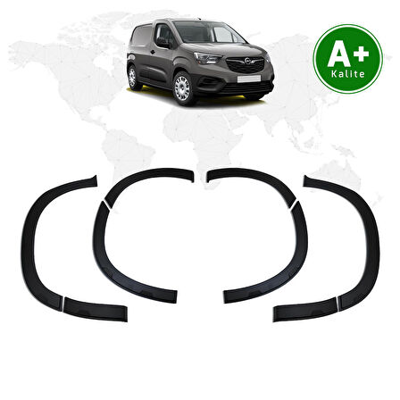 Opel Combo Panelvan Dodik Seti 8 Parça 2019 Model ve Sonrası