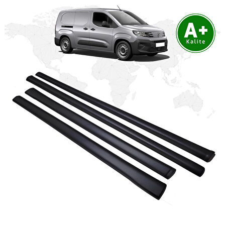 Peugeot Partner Marşpiyel Kaplaması 4 Parça 2024 Model ve Sonrası