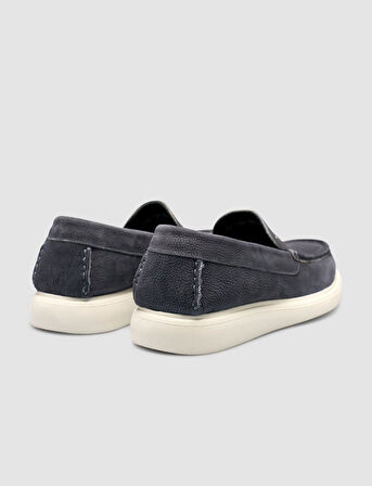 Füme Nubuk Erkek Loafer Ayakkabı