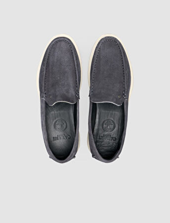 Füme Nubuk Erkek Loafer Ayakkabı