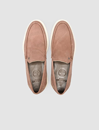 Taba Nubuk Erkek Loafer Ayakkabı