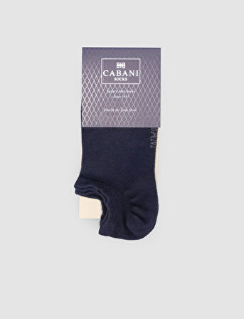 Cabani Bambu Lacivert Erkek Sneaker Çorap