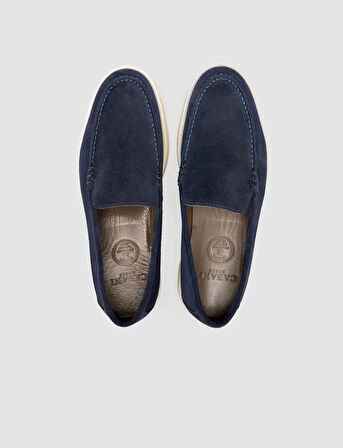 Süet Lacivert Erkek Loafer Ayakkabı