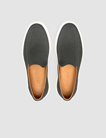 Triko Bağcıksız Antrasit Erkek Günlük Ayakkabı