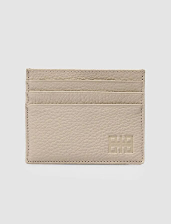 %100 Hakiki Deri Vizon Unisex Kartlık