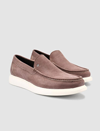 %100 Hakiki Deri Taba Erkek Dokulu Günlük Ayakkabı