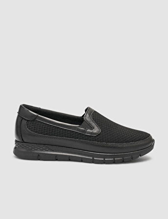 %100 Hakiki Deri Siyah Günlük Kadın Comfort