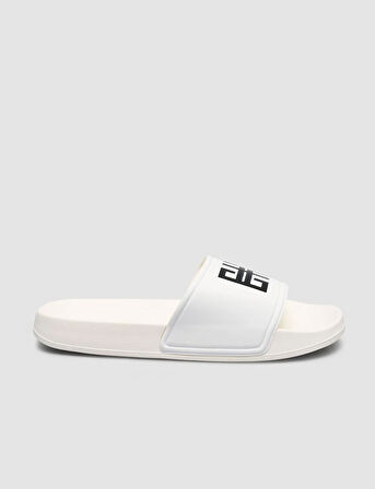 Premium Beyaz Eva Erkek Deniz Terliği