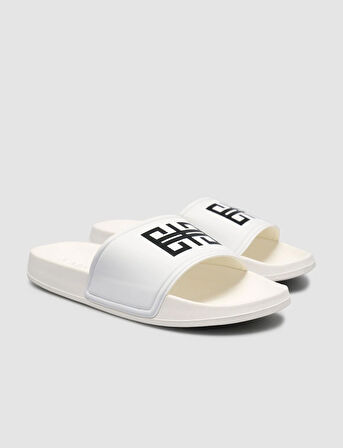 Premium Beyaz Eva Erkek Deniz Terliği