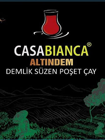 CASABİANCA ALTINDEM DEMLİK POŞET ÇAY 200*30GR 6 KG
