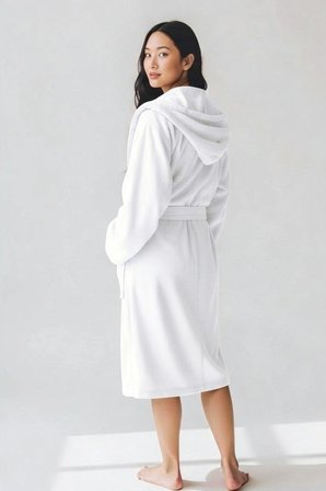 Kapüşonlu Kadın Ve Erkek Bornoz %100 Pamuk/Oversize/Dayanıklı/Unisex/Hızlı Kuruma/Yumuşacık Konfor