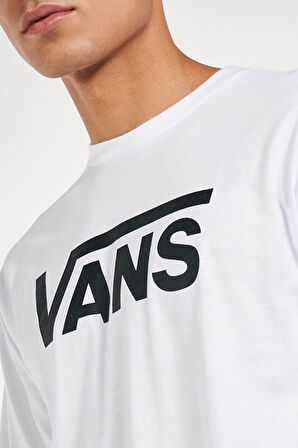 Erkek VANS Uzun Kollu T-Shirt - Beyaz | S