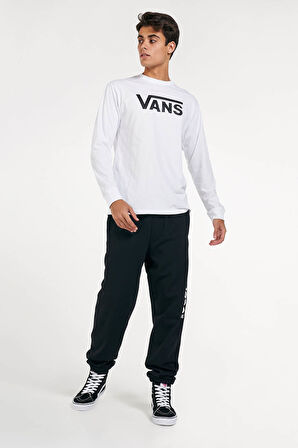 Erkek VANS Uzun Kollu T-Shirt - Beyaz | S